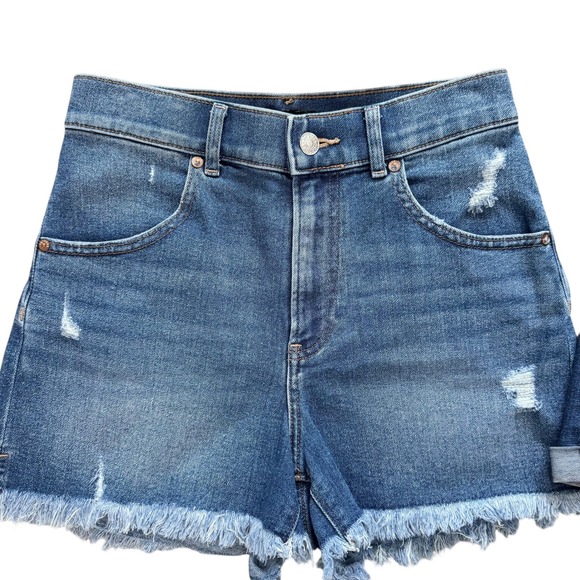 American Eagle Express KanCan Womens Denim Jean Shorts Bundle Size 2 XS Mom High - Picture 14 of 14